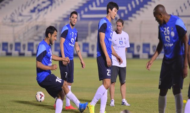 تدريبات الهلال